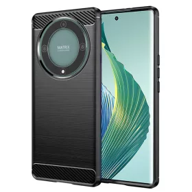 Techsuit - Carbon szilikon tok - Honor Magic5 Lite - Fekete