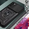 Techsuit - Camshield ütésálló tok - Samsung Galaxy S20 FE / S20 FE 5G - Fekete