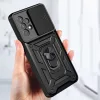 Techsuit - CamShield ütésálló tok - Samsung Galaxy A52 4G / A52 5G / A52s 5G - Fekete