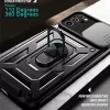 Techsuit - CamShield ütésálló tok - Samsung Galaxy Note 20 Ultra / Note 20 Ultra 5G - Fekete