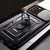 Techsuit - CamShield ütésálló tok - Samsung Galaxy S21 FE 5G - Fekete