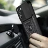 Techsuit - CamShield ütésálló tok - Samsung Galaxy S21 FE 5G - Fekete