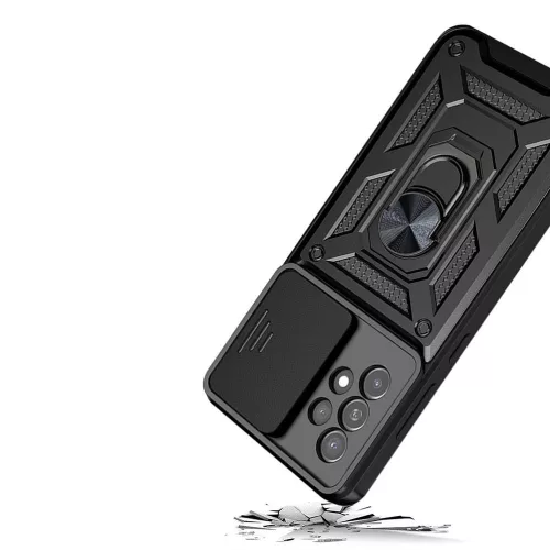 Techsuit - CamShield ütésálló tok - Samsung Galaxy A33 5G - Fekete