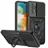 Techsuit - CamShield ütésálló tok - Samsung Galaxy A23 4G / A23 5G - Fekete