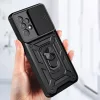 Techsuit - CamShield ütésálló tok - Samsung Galaxy A23 4G / A23 5G - Fekete