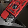 Techsuit - CamShield ütésálló tok - iPhone 12 / iPhone 12 Pro - Fekete