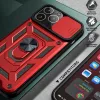 Techsuit - CamShield ütésálló tok - iPhone 12 / iPhone 12 Pro - Fekete