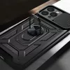 Techsuit - CamShield ütésálló tok - iPhone 13 Pro - Fekete