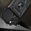 Techsuit - CamShield ütésálló tok - iPhone 13 Pro - Fekete
