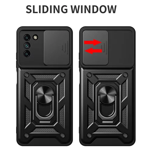 Techsuit - CamShield ütésálló tok - Nokia G11 / G21 - Fekete