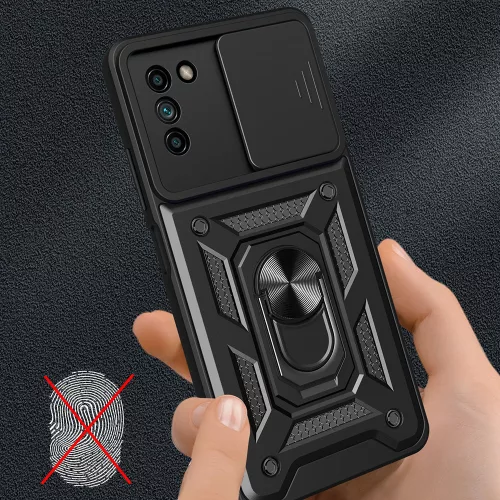 Techsuit - CamShield ütésálló tok - Nokia G11 / G21 - Fekete