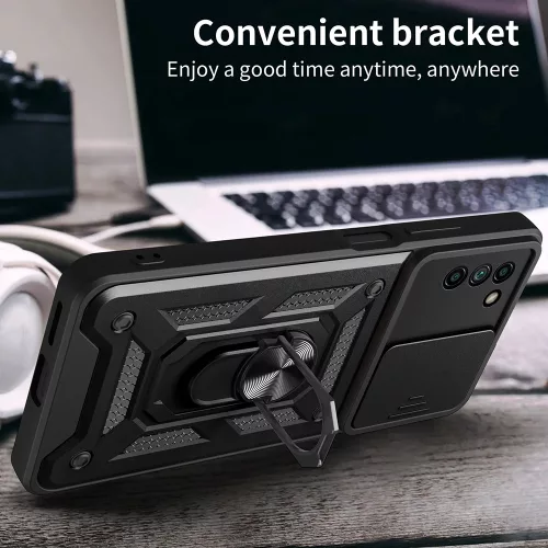 Techsuit - CamShield ütésálló tok - Nokia G11 / G21 - Fekete