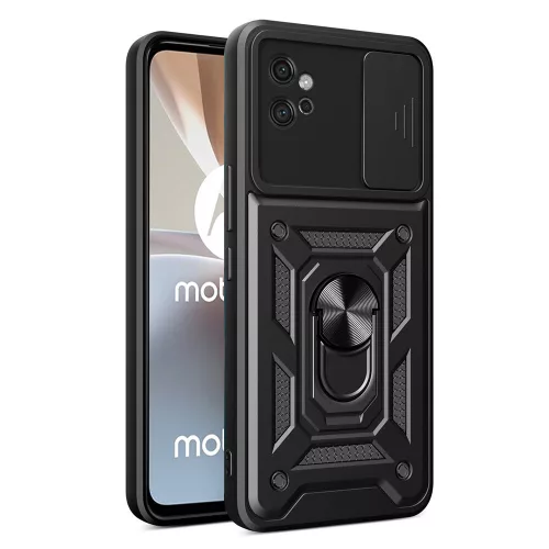 Techsuit - CamShield ütésálló tok - Motorola Moto G32 - Fekete