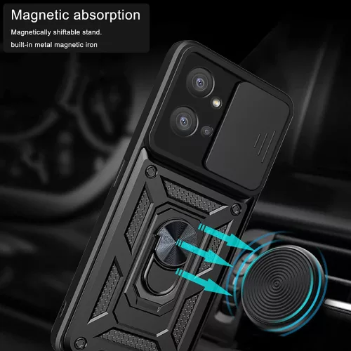 Techsuit - CamShield ütésálló tok - Motorola Moto G32 - Fekete