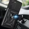 Techsuit - CamShield ütésálló tok - Samsung Galaxy S23 - Fekete
