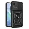 Techsuit - CamShield ütésálló tok - Motorola Moto G72 - Fekete