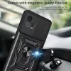 Techsuit - CamShield ütésálló tok - Motorola Moto G72 - Fekete