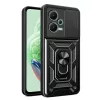 Techsuit - Camshield ütésálló tok - Xiaomi Redmi Note 12 5G / Poco X5 - Fekete