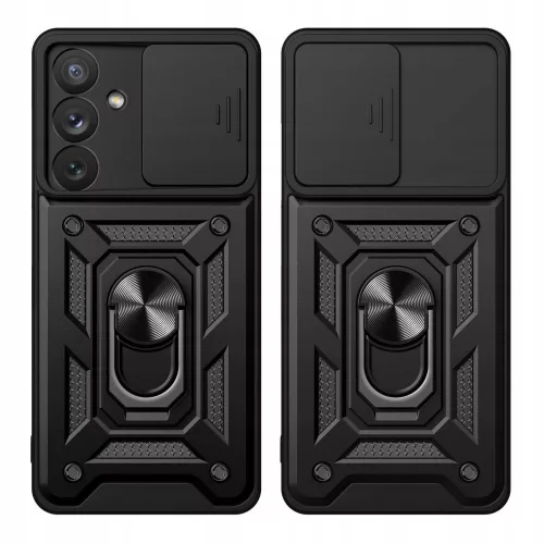 Techsuit - CamShield ütésálló tok - Samsung Galaxy A34 5G - Fekete