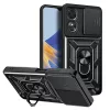 Techsuit - CamShield ütésálló tok - Oppo A17 - Fekete