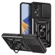 Techsuit - CamShield ütésálló tok - Oppo A17 - Fekete