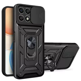 Techsuit - CamShield ütésálló tok - Honor X8a - Fekete