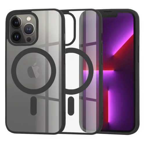 Techsuit - MagSafe Pro tok - iPhone 13 Pro - Fekete