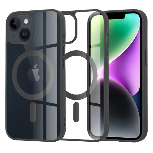 Techsuit - MagSafe Pro tok - iPhone 14 - Fekete