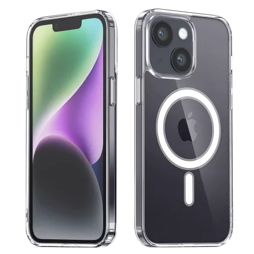 Techsuit - MagSafe Pro tok - iPhone 14 - Átlátszó