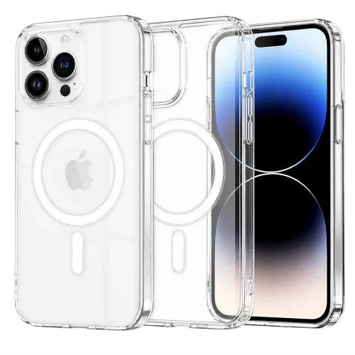 Techsuit - MagSafe Pro tok - iPhone 14 Pro - Átlátszó