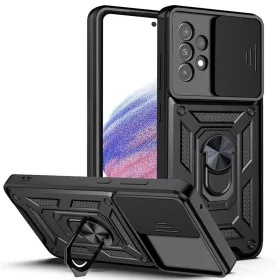   Techsuit - CamShield ütésálló tok - Samsung Galaxy A53 5G - Fekete
