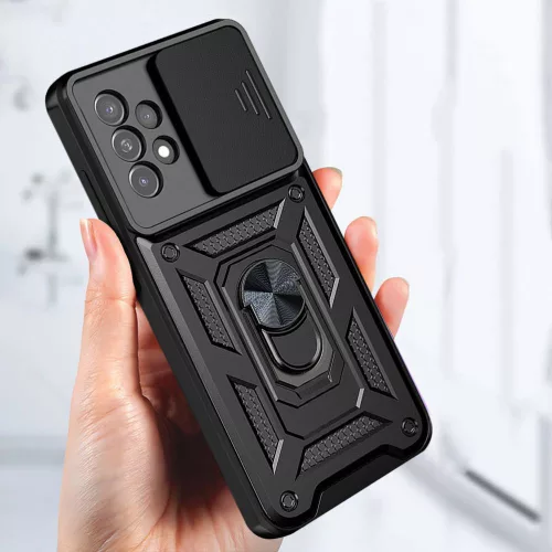 Techsuit - CamShield ütésálló tok - Samsung Galaxy A53 5G - Fekete