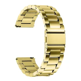   Techsuit - Watchband 22mm (W010) - Huawei Watch GT 2 (46mm)/GT 2 Pro/GT 3 Pro (46mm)/Ultimate, Xiaomi Watch S1 - Gold