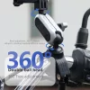 Techsuit - Sports Camera Riding Mount (JX-008) - GoPro Compatible, Aluminium ötvözet - Gray