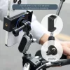 Techsuit - Sports Camera Riding Mount (JX-008) - GoPro Compatible, Aluminium ötvözet - Gray