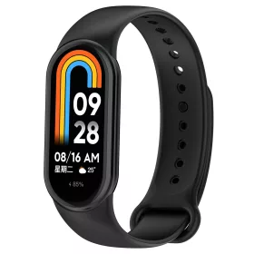   Techsuit - Watchband (W014) - Xiaomi Mi Band 8 / 8 NFC / 9 / 9 NFC / 10 - Black