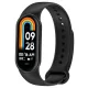 Techsuit - Watchband (W014) - Xiaomi Mi Band 8 / 8 NFC / 9 / 9 NFC / 10 - Black