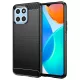 Techsuit - Carbon szilikon tok - Honor X6 / X8 5G / 70 Lite - Fekete