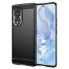 Techsuit - Carbon szilikon tok - Honor 90 / Honor 80 - Fekete