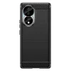 Techsuit - Carbon szilikon tok - Honor 90 / Honor 80 - Fekete