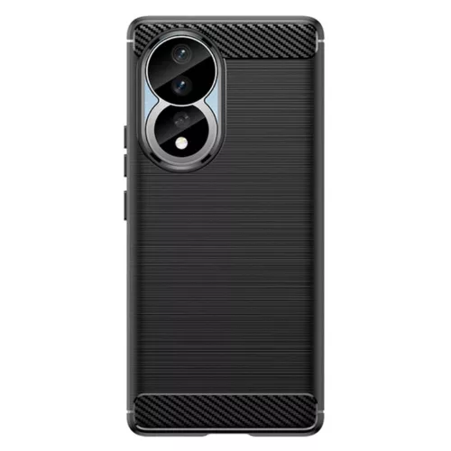 Techsuit - Carbon szilikon tok - Honor 90 / Honor 80 - Fekete