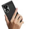 Techsuit - Carbon szilikon tok - Honor 90 / Honor 80 - Fekete