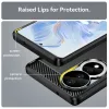 Techsuit - Carbon szilikon tok - Honor 90 / Honor 80 - Fekete