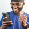 Techsuit - Carbon szilikon tok - Honor 80 Pro / Honor 90 Pro - Fekete