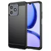 Techsuit - Carbon szilikon tok - Realme C53 - Fekete