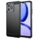 Techsuit - Carbon szilikon tok - Realme C53 - Fekete
