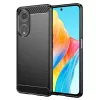 Techsuit - Carbon szilikon tok - Oppo A98 5G - Fekete