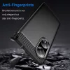 Techsuit - Carbon szilikon tok - Oppo A98 5G - Fekete