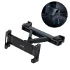 Baseus - Autós tartó JoyRide Pro (SUTQ000001) Phone/Tablet, Headrest Installation, Silicone Pads, 360°, Összehajtható - Black