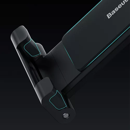 Baseus - Autós tartó JoyRide Pro (SUTQ000001) Phone/Tablet, Headrest Installation, Silicone Pads, 360°, Összehajtható - Black